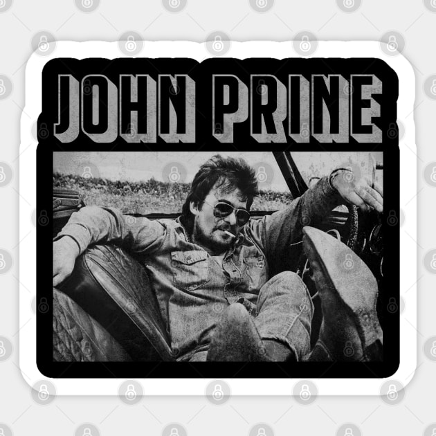 john prine Sticker by Vigilantfur